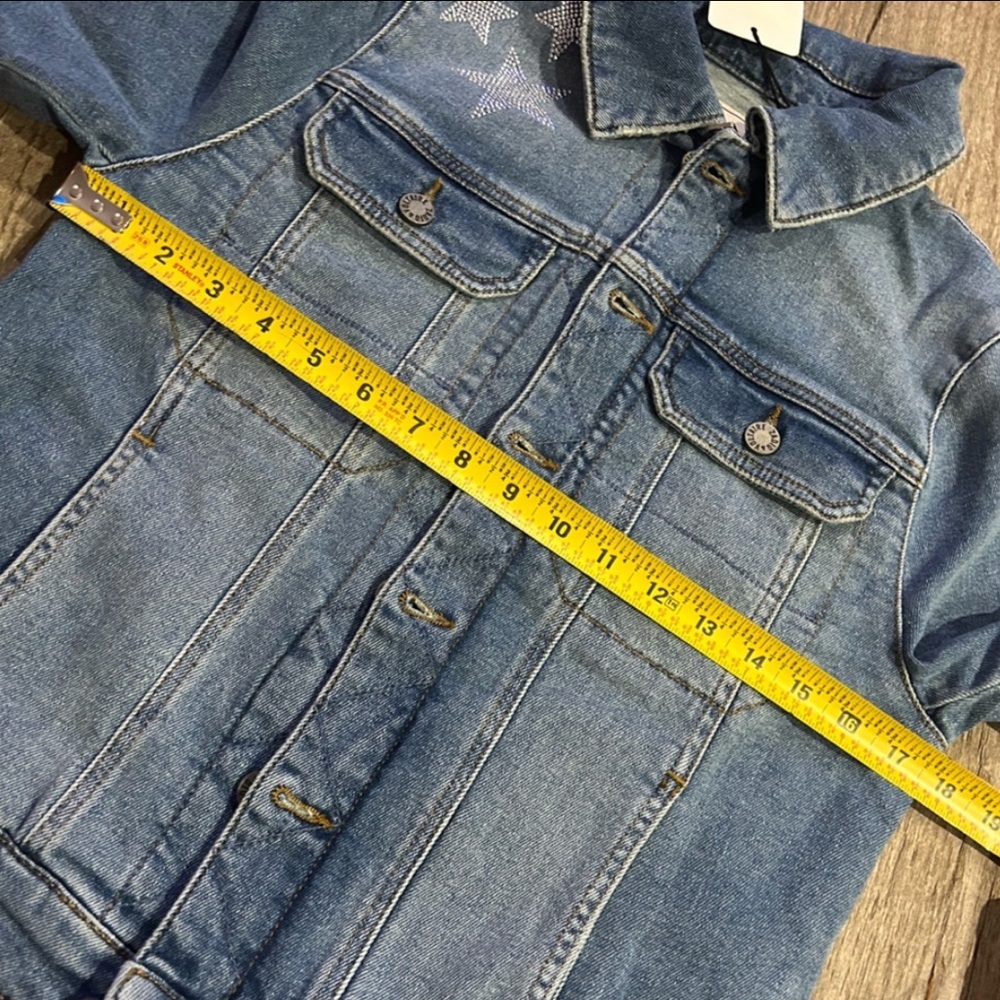Zadig & Voltaire Star Strass Denim Jacket. - Picture 13 of 14